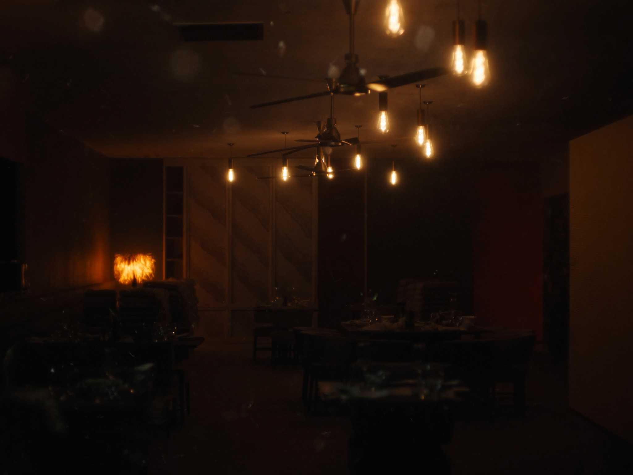 Commercial — Restaurant ceiling fans, installed fast